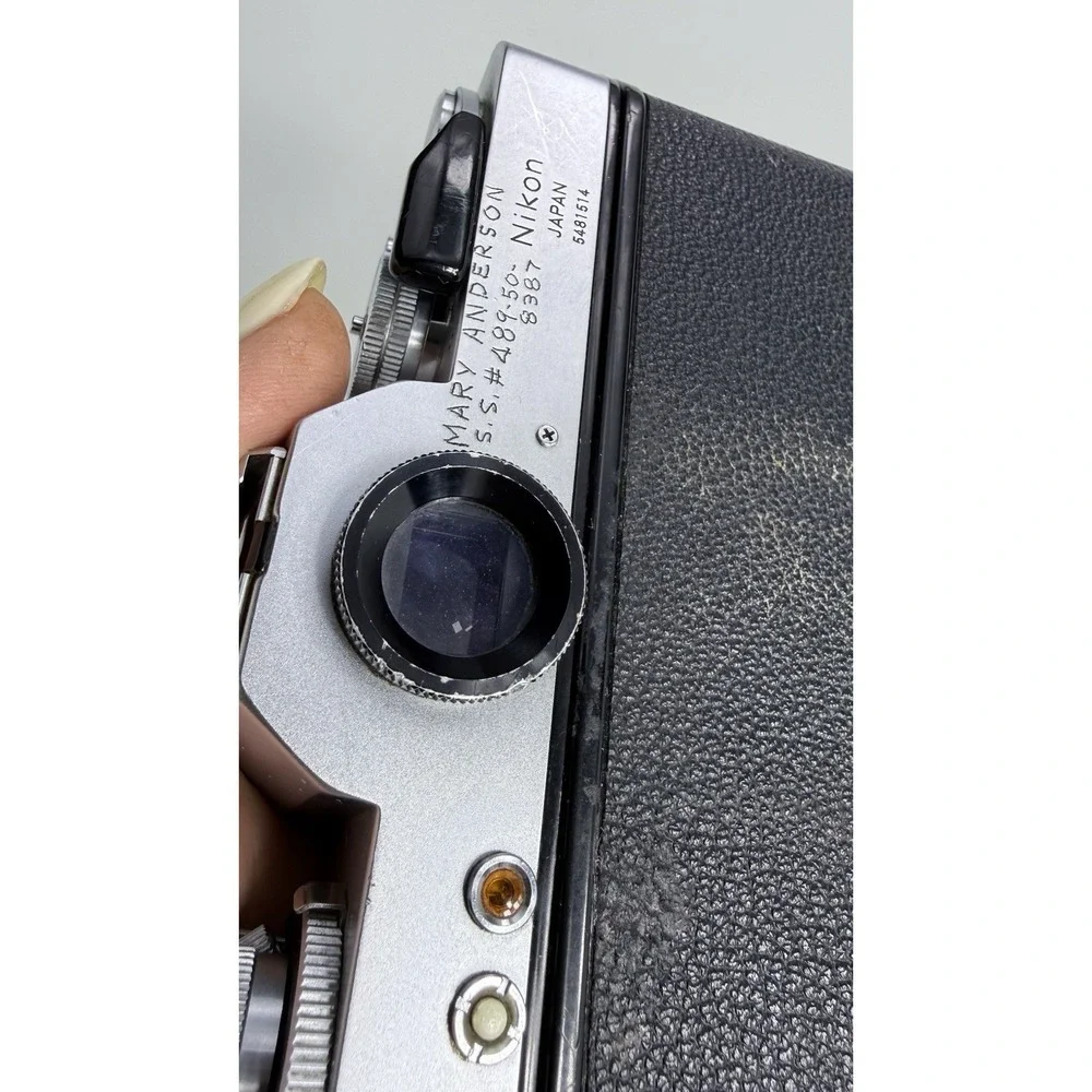 Rare Vintage Nikkormat EL 35mm SLR Camera w/ Nikkor 50mm f/1.4 Lens Tokyo Japan
